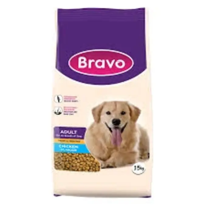 Bravo Adult Chicken Flavour 15Kg